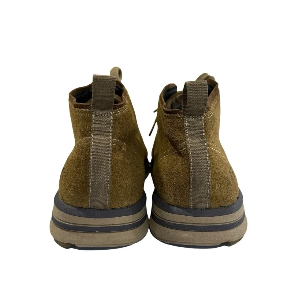 Skechers Doren Boots Men's 10.5 - Brown Marcin Relaxed Fit Suede Leather